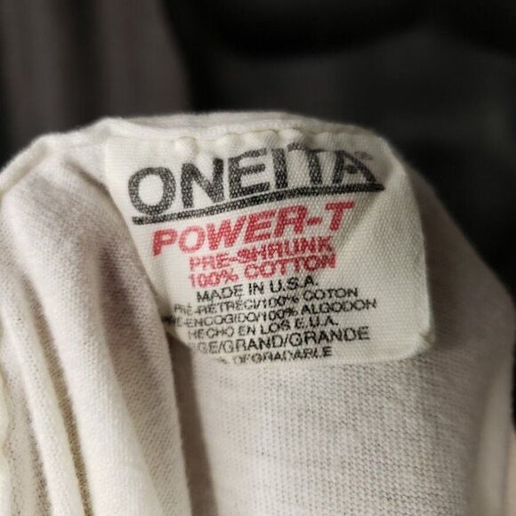 Christian Reach Workcamps T Shirt Vintage 90s 1995 Backpack Made In USA Mens - Picture 9 of 10